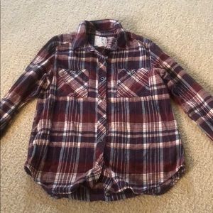 Flannel top